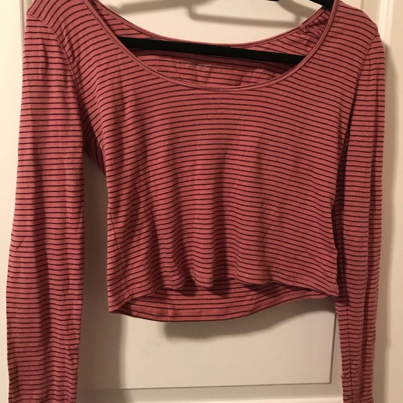 Urban Outfitters Tops - Long Sleeve Crop Top
